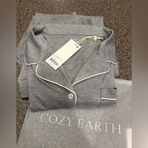 Women's Bamboo Stretch-Knit Long Sleeve Pajama Set